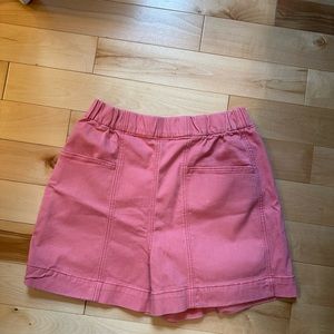 pink short high wasted